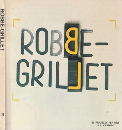 Alain Robbe-Grillet - Franco Ferrini - copertina