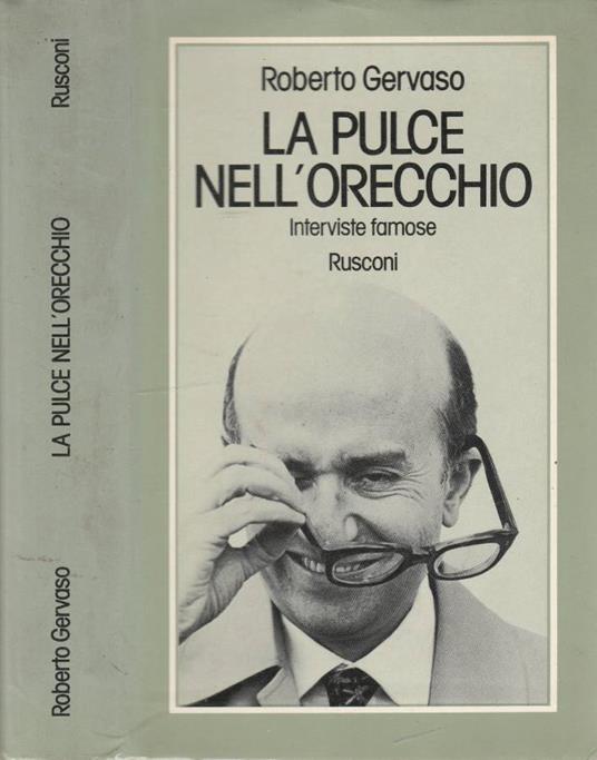 La pulce nell'orecchio - Roberto Gervaso - copertina