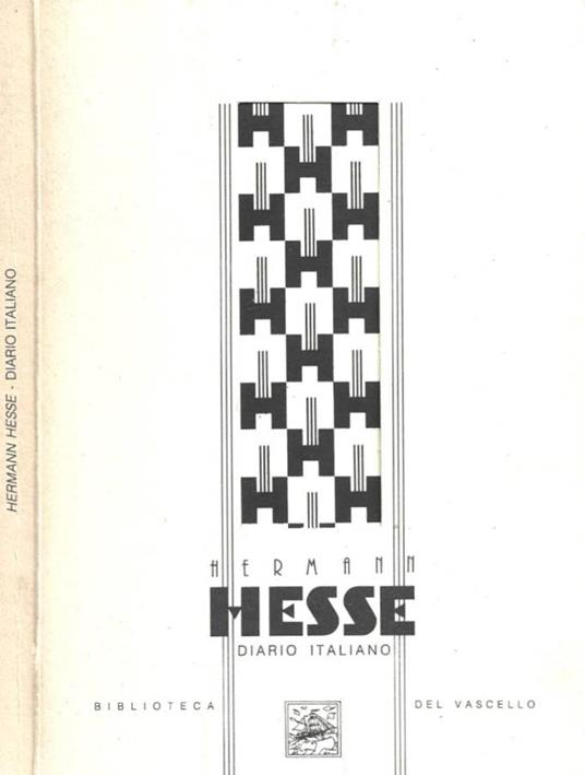 Diario italiano 1901-1903 - Hermann Hesse - copertina