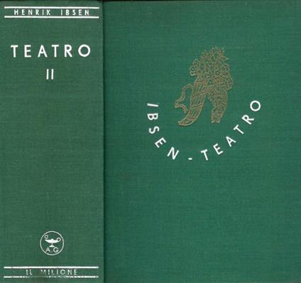 Teatro - Henrik Ibsen - copertina