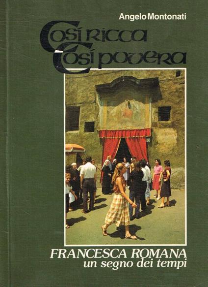 Così ricca così povera - Angelo Montonati - copertina