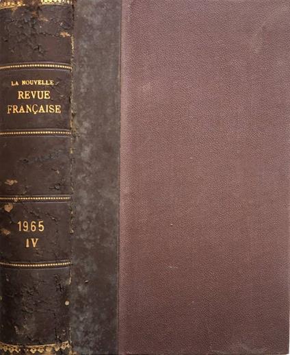 La nouvelle revue francaise anno XIII, n 154,155,156, 1965 - Jean Paulhan - copertina