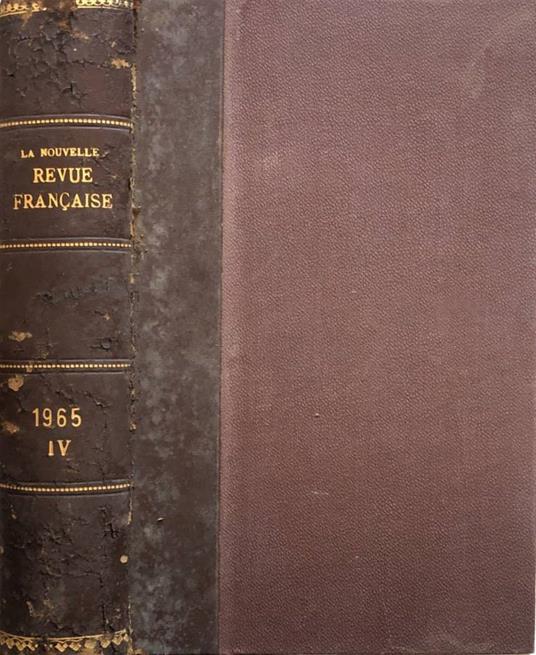 La nouvelle revue francaise anno XIII, n 154,155,156, 1965 - Jean Paulhan - copertina