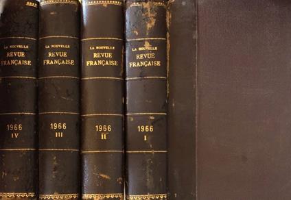 La nouvelle revue francaise anno XIV, n 157 a 168, 1966 - Jean Paulhan - copertina