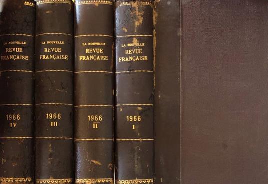 La nouvelle revue francaise anno XIV, n 157 a 168, 1966 - Jean Paulhan - copertina
