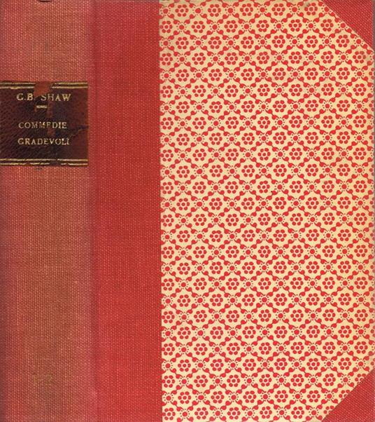 Commedie gradevoli - George Bernard Shaw - copertina