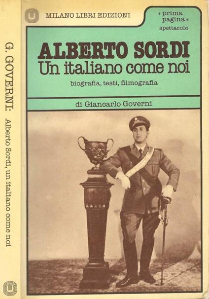 Alberto Sordi - Giancarlo Governi - copertina