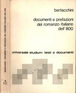 Documenti e prefazioni del romanzo italiano dell'800