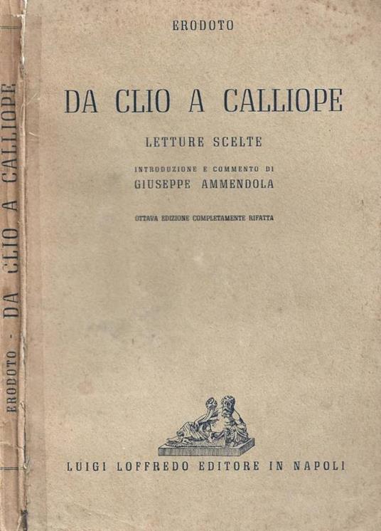 Le nove Muse - Erodoto - copertina