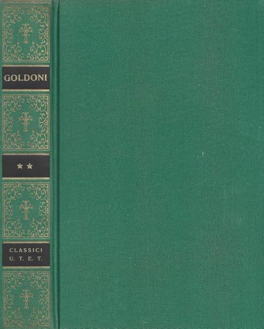 Commedie scelte. Volume secondo - Carlo Goldoni - copertina