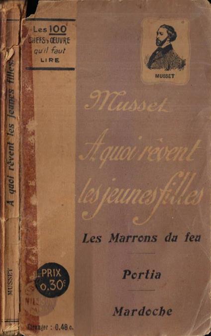 A quoi revent les jeunes filles - Alfred de Musset - copertina