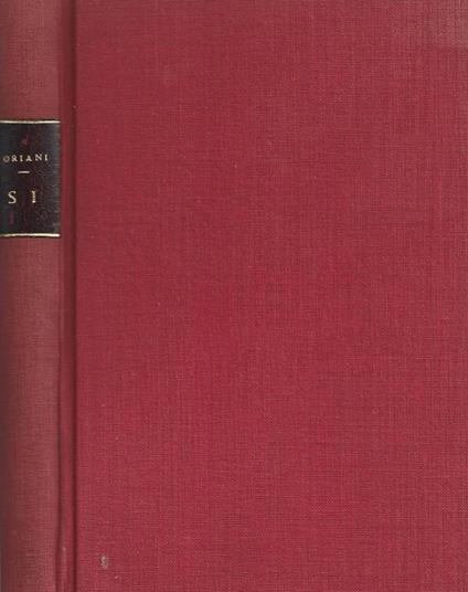 Sì - Alfredo Oriani - copertina
