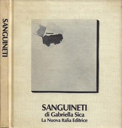 Edoardo Sanguineti - Gabriella Sica - copertina