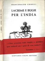 Lacrime e bugie per l' India ( Autografo )