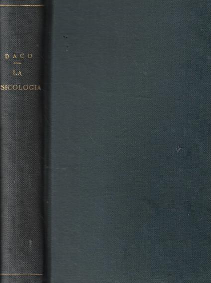 Cos'è la psicologia - Pierre Daco - copertina