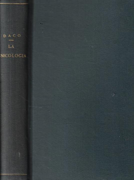 Cos'è la psicologia - Pierre Daco - copertina