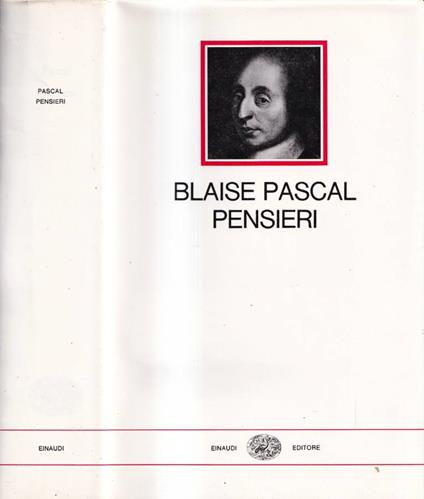 Pensieri - Blaise Pascal - copertina