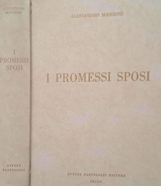 I promessi sposi - Alessandro Manzoni - copertina
