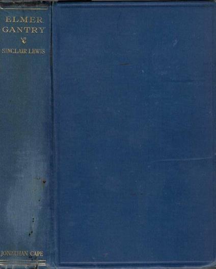 Elmer Gantry - Sinclair Lewis - copertina