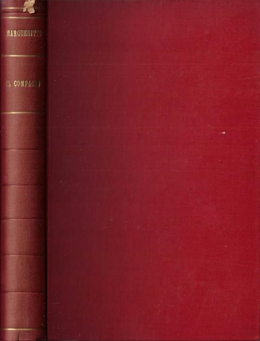 Il compagno - Victor Margueritte - copertina