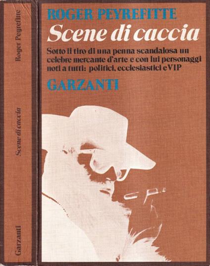 Scene di caccia - Roger Peyrefitte - copertina