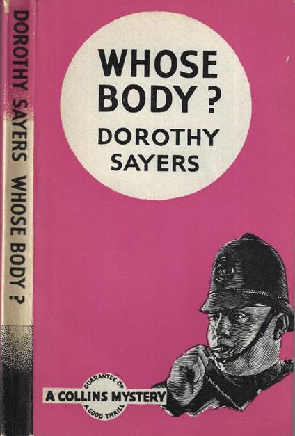 Whose body? - Dorothy Sayers - copertina