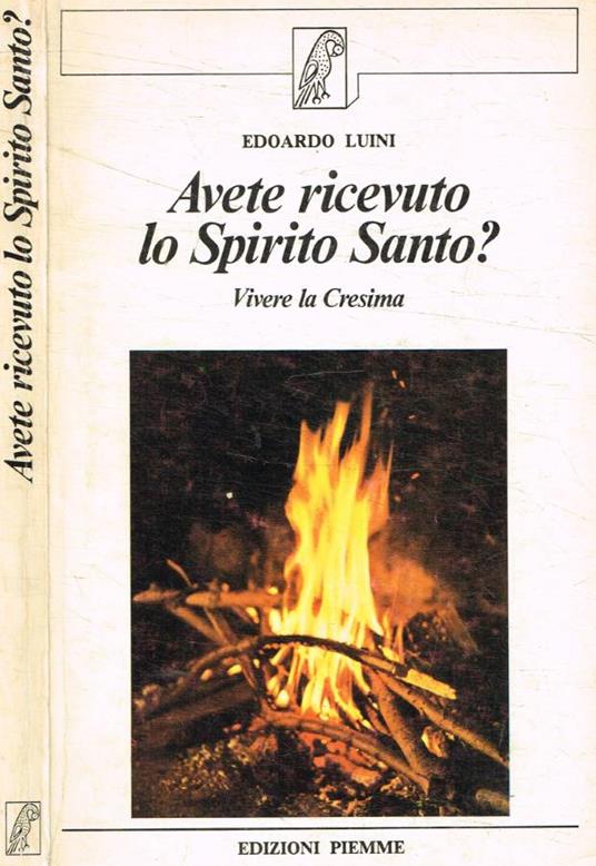 Avete ricevuto lo Spirito Santo? - Edoardo Luini - copertina