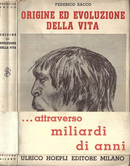 Origine ed evoluzione della vita - Federico Sacco - copertina