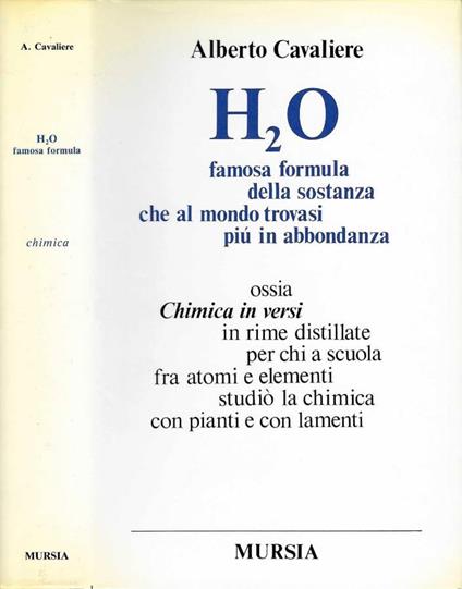 H20 - Alberto Cavaliere - copertina