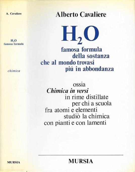 H20 - Alberto Cavaliere - copertina