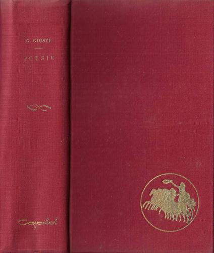 Poesie - G. Giusti - copertina