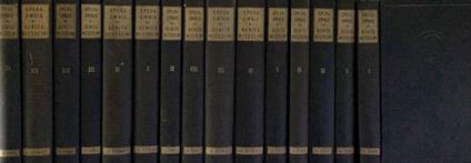 Opera omnia di Benito Mussolini voll.I-XV - Benito Mussolini - copertina