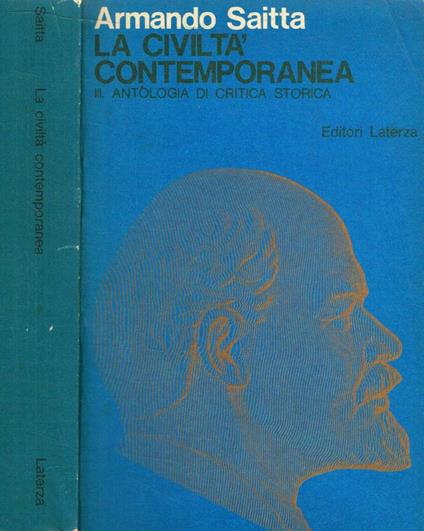 La civiltà contemporanea vol.III - Armando Saitta - copertina