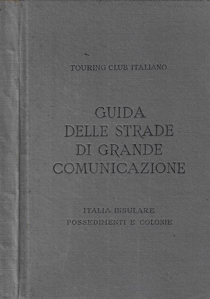 Guida delle strade di grande comunicazione - copertina
