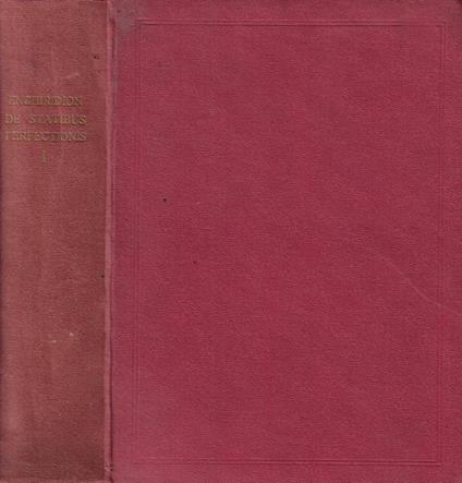 Enchiridion De Statibus Perfectionis I - copertina