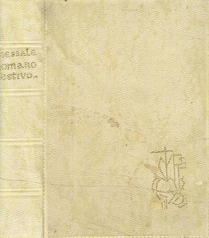 Messale domenicale e festivo - copertina
