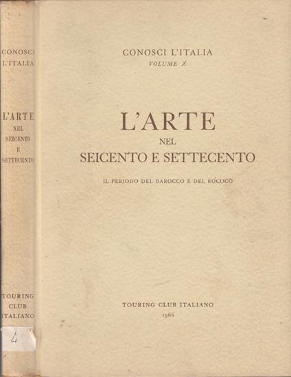 L' arte nel Seicento e Settecento - copertina