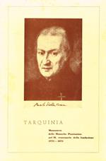 Tarquinia. Monastero delle Monache Passioniste nel II centenario della Fondazione 1771- 1971
