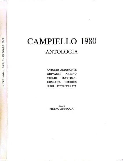 Campiello 1980 Antologia - copertina
