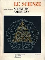 Le Scienze (edizione italiana di Scientific American). Aprile 1983 - Numero 176 - Anno XVI - Volume XXX