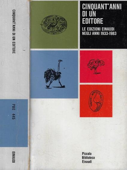 Cinquant'anni di un editore - copertina
