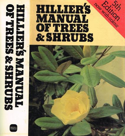 Hillier's manual of trees & shrubs - copertina