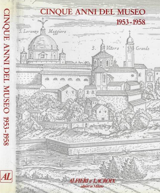 Cinque anni del Museo 1953-1958 - copertina