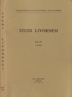 Studi livornesi. Vol. IV (1989)