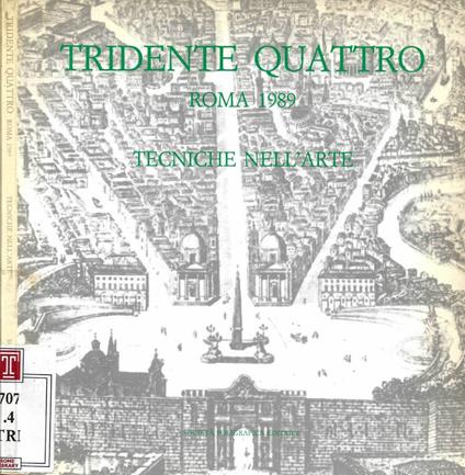 Tridente Quattro. Roma 1989 - copertina