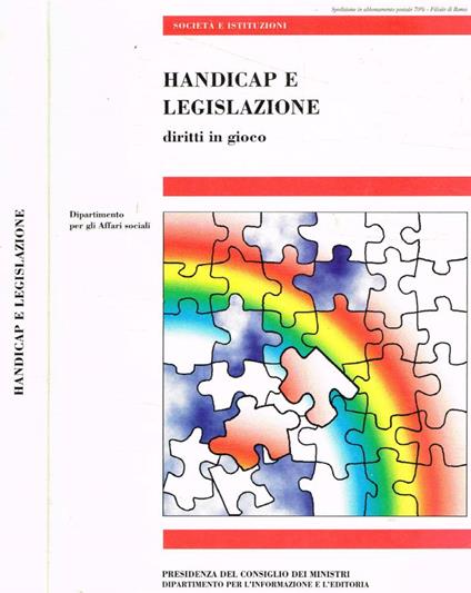 Handicap e legislazione. Diritti in gioco - copertina