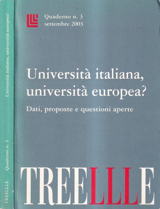 Università italiana, università europea? - copertina