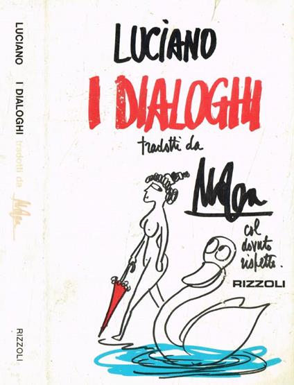 I dialoghi - Luciano di Samosata - copertina