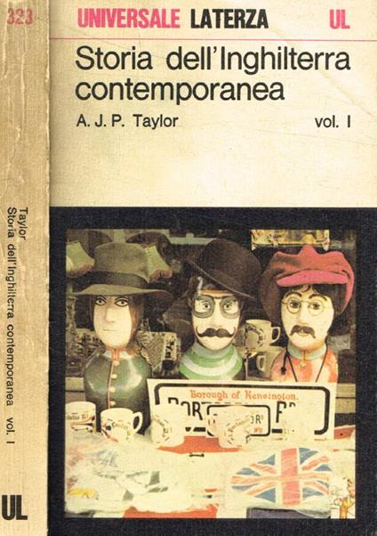 Storia dell'inghilterra contemporanea Vol.I - A. J. P. Taylor - copertina