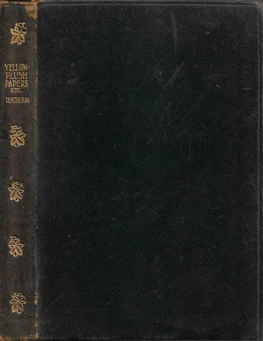 The Yellowplush Papers Etc., Etc - William M. Thackeray - copertina